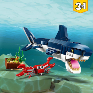 Lego 乐高Creator系列 深海生物集合啦 激发孩子想象力
