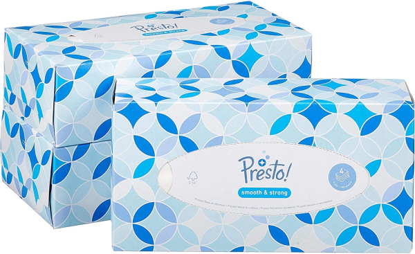 亚马逊自营品牌 Presto！面巾纸 12x100抽 