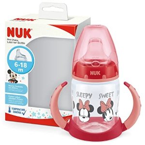 NUK粉色米妮 6-18个月First Choice+ 婴儿奶瓶