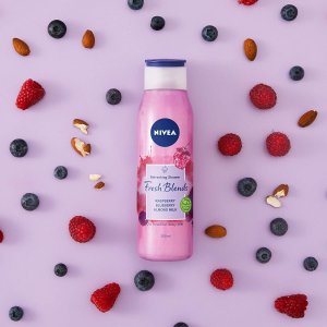 Nivea 树莓沐浴露500ml 甜甜果香 适合所有肤质 保湿滋润