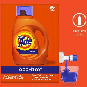 Tide 高效清洁洗衣液4.43L 环保不浪费 1盒抵3瓶
