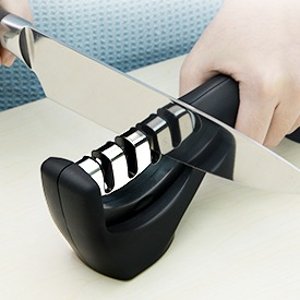 Adoric 三步式磨刀器 适用于所有刀具 磨刀不误砍柴功