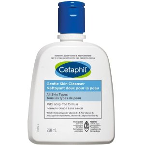Cetaphil 温和洁面250ml 敏感肌首选 无香料不刺激