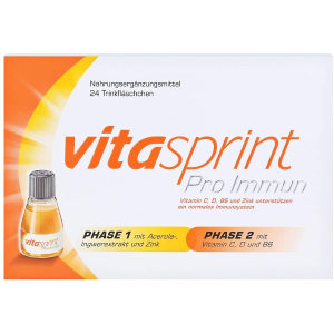 Vitasprint 免疫力小橙瓶 添加多种维生素、植物提取物和锌