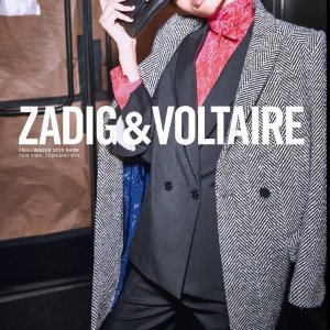6折起 刺绣logoT€52黑五捡漏：Zadig & Voltaire 法式美衣直降 克莱因蓝卫衣€129