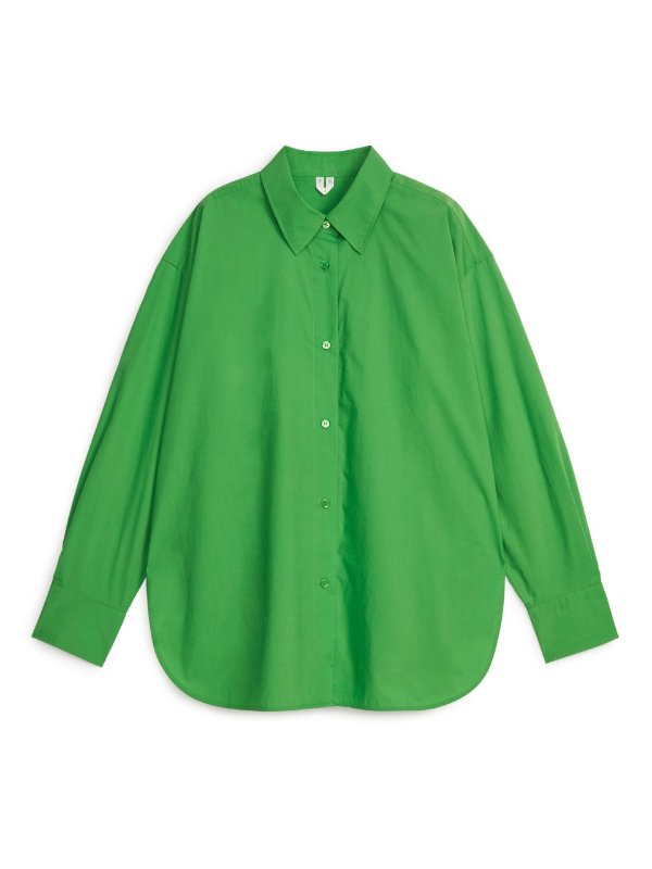 绿色衬衫