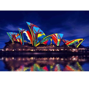 Vivid Sydney 悉尼灯光音乐节 2小时游船+自助晚餐