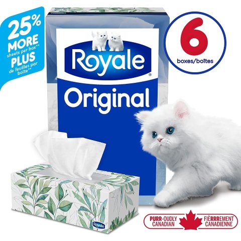 Royale Original 柔滑2层面巾纸/抽纸