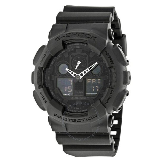 G-Shock经典黑色腕表