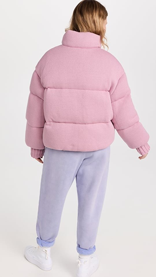 粉色亚麻外套