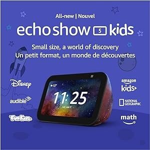 Echo Show 5 (2023新款) 儿童款, 带家长模式 | 星空色