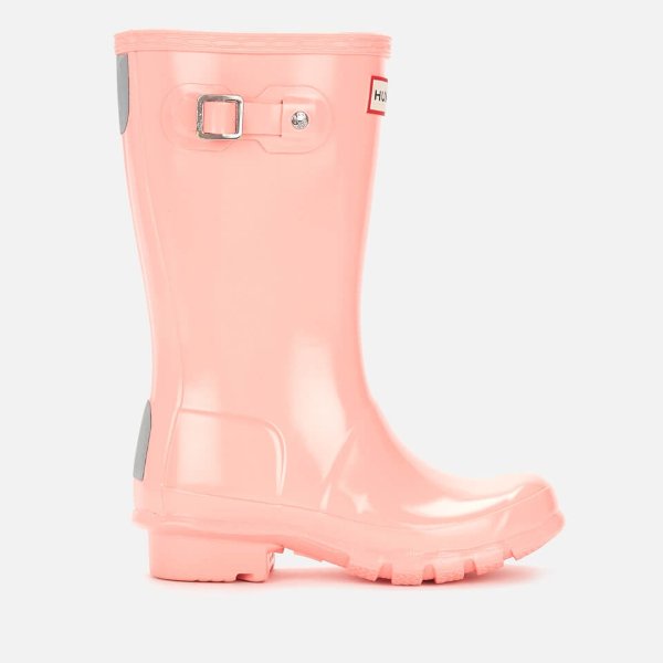 儿童粉色雨靴
