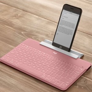 Logitech 小粉便携键盘 iPad实用配件
