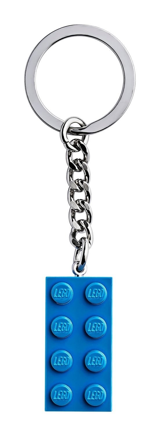 2x4 经典蓝色钥匙链