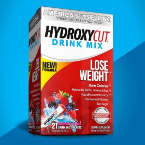 Hydroxycut 野莓口味瘦身辅助饮料 无糖 补充能量 21包装