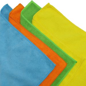 Simply Houseware 超细纤维清洁布 4种颜色 每个仅$0.45