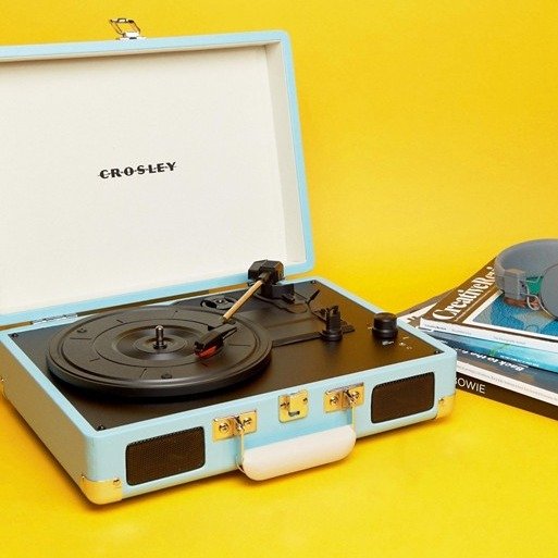 CROSLEY 欧阳娜娜同款黑胶唱片机 浅蓝色