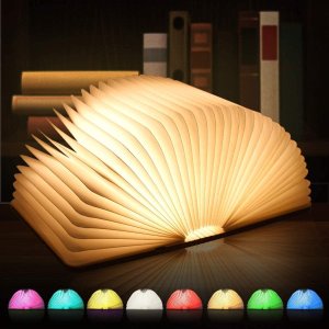 PAIPU 书本型氛围灯 8种颜色可调 为生活加点料