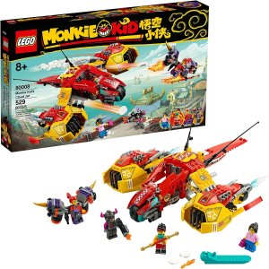 骨折价！LEGO Monkie Kid悟空小侠80008 云霄战机