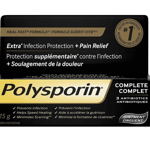 Polysporin 全效万能药膏30g 杀菌止痛 促进愈合 家庭医生推荐