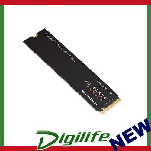 WD Black SN850X 1TB Gen4 NVMe SSD for PS5 - 7300MB/s 6300MB/s R/