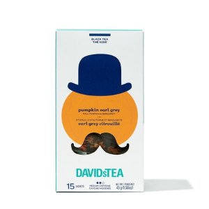 DAVIDsTEA3盒$25/5盒$35南瓜伯爵茶 15包
