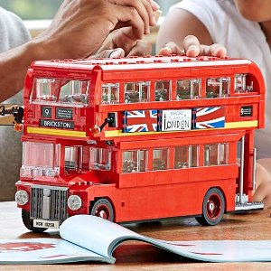 史低价：LEGO乐高 10258 伦敦双层巴士套装 1686块