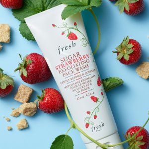 上新：Fresh 馥蕾诗草莓去角质洁面乳热卖 温和不伤皮肤