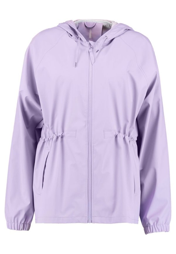 香芋紫防水外套