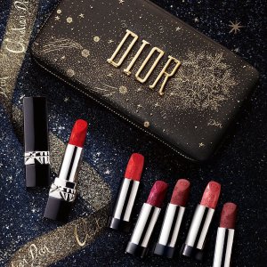 Dior 迪奥 2020圣诞彩妆 全网超低价收唇膏套装、全新奶茶气垫
