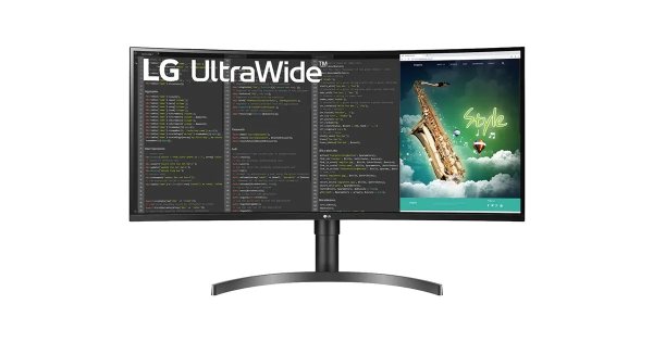 35" 21:9 3440 x 1440 QHD Curved UltraWide IPS 100Hz LED with HDR Monitor (35WN65C-B) | Computer Monitors |