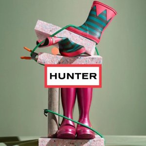 Hunter 炫彩雨靴 潮玩雨雪天 儿童款$52起 女士切尔西靴$95