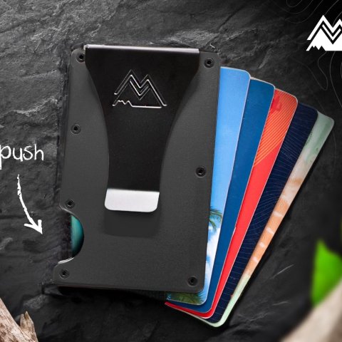 Mountain Voyage 男士超薄卡包 可装15张卡+8张纸币 防盗刷