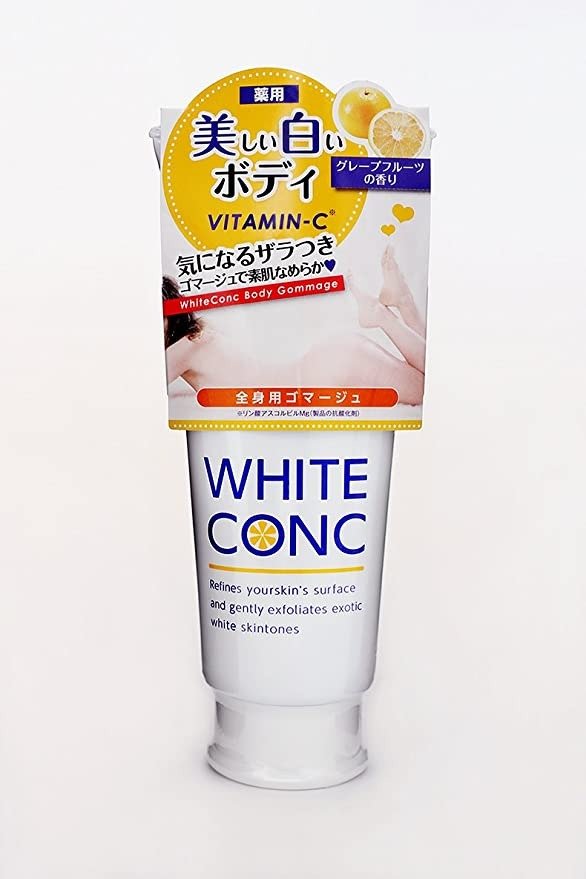 white conc 维C美白磨砂膏