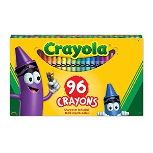 Crayola彩色蜡笔96支