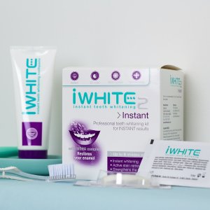 iWhite 可以刷掉牙垢的比利时专业美白牙膏 牙贴仅€2.5/副