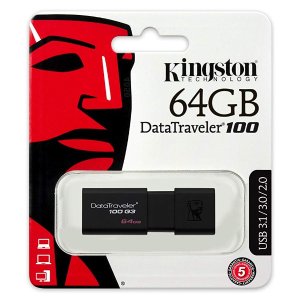 Kingston 64GB USB3.0 U盘 和文件一起走南闯北