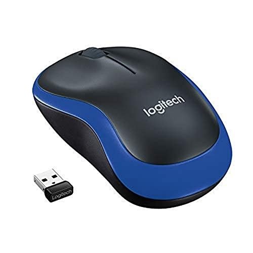 Logitech 910-002502 Wireless Mouse M185, Blue