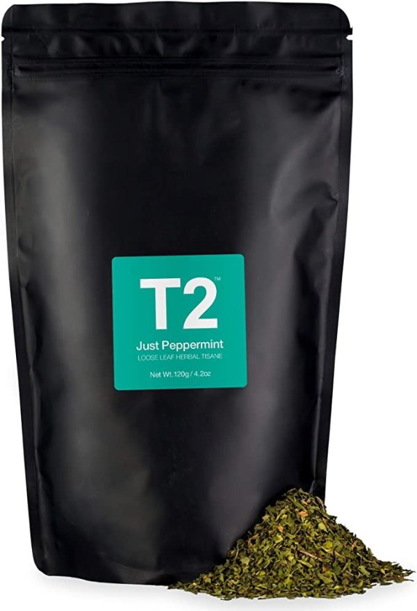T2 Tea 薄荷散叶茶4.2 Ounce (120g)