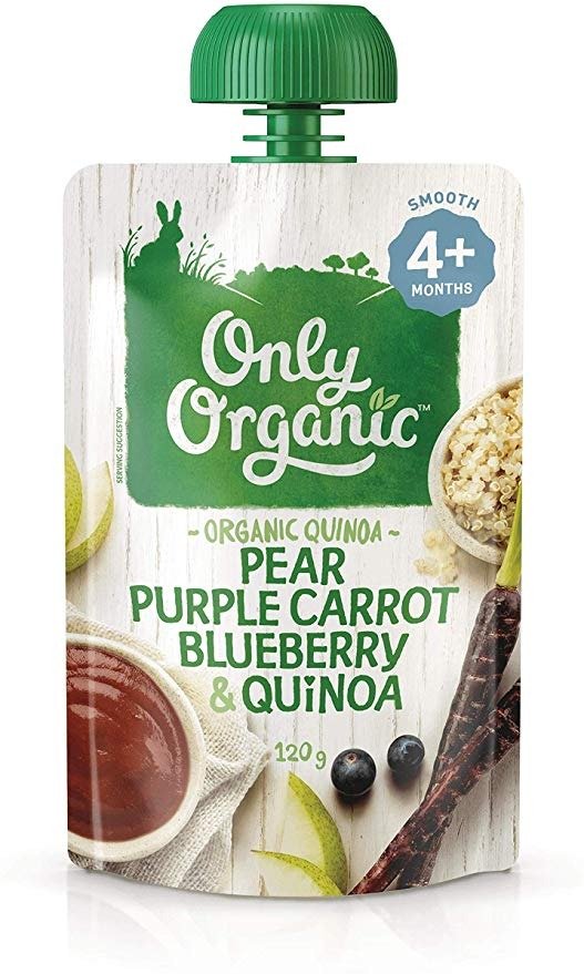 Pear Purple Carrot Blueberry & Quinoa 4+ Months - 120g