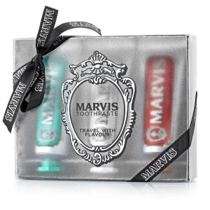 Marvis平均€2.32/支，旅行携带超方便爆款牙膏3 × 25ml