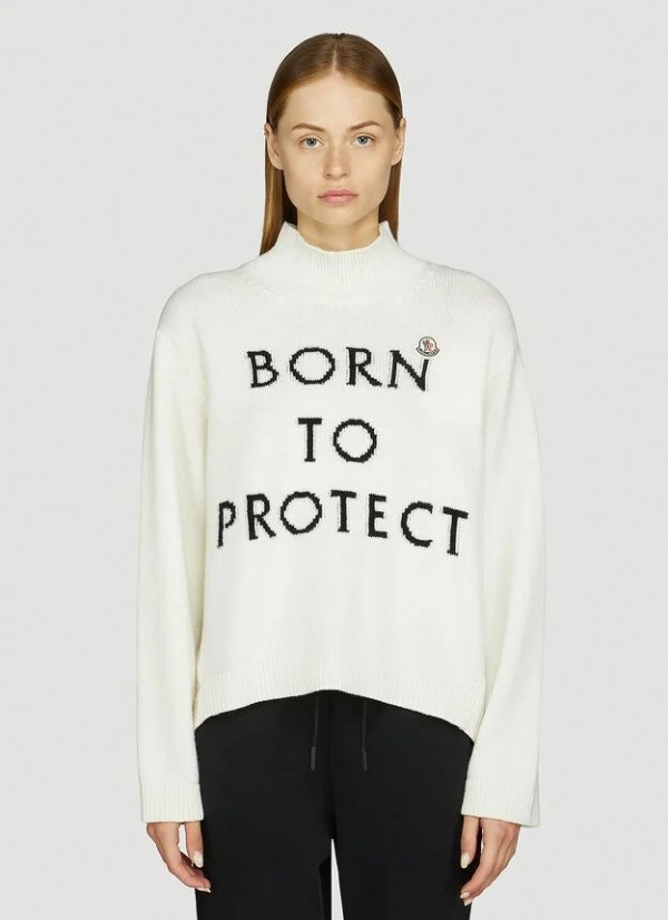 Born To Protect 羊毛毛衣