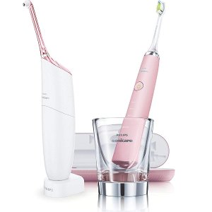 手慢无：Philips Sonicare DiamondClean 钻石亮白电动牙刷 + Sonicare Airfloss 喷气式洁牙器