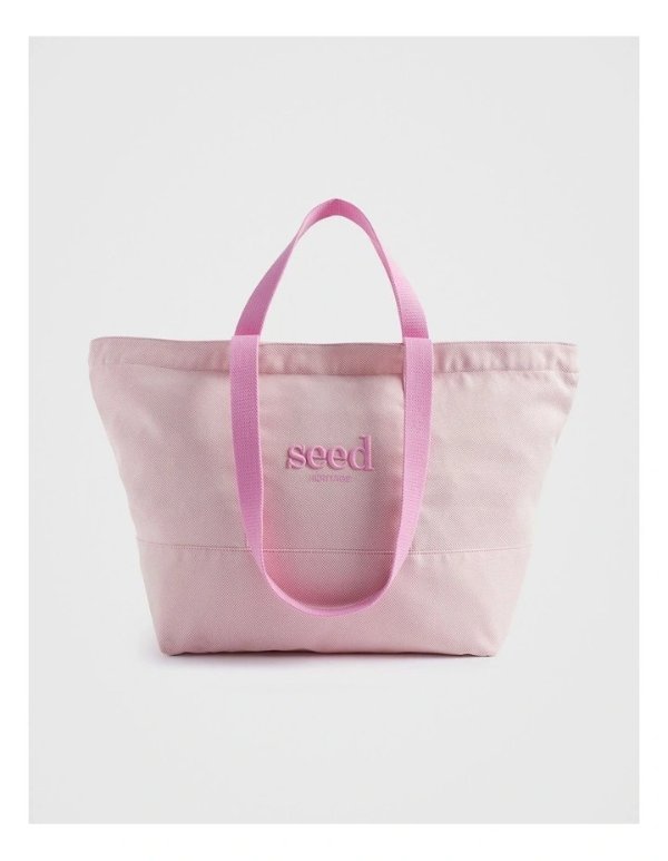 粉色tote包