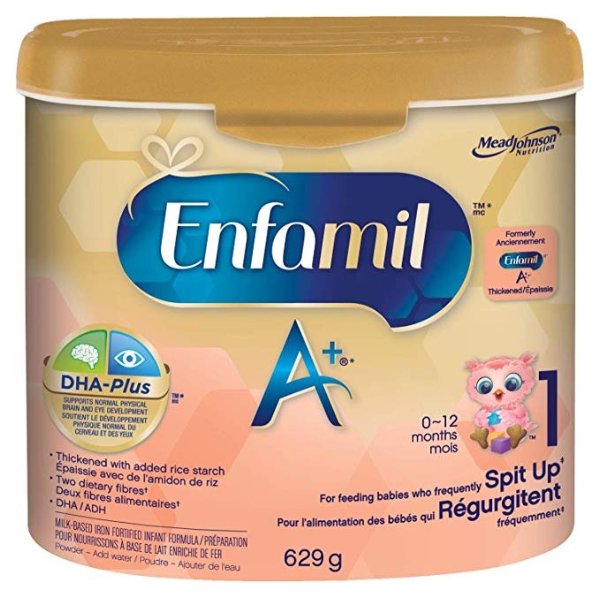  Enfamil A+ 婴儿配方奶粉 629g