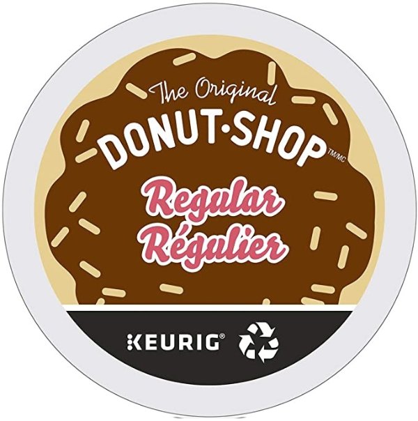 Donut Shop K-Cup 咖啡胶囊Regular 12粒 