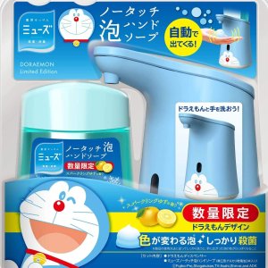 缪斯 自动感应泡沫洗手液机 哆啦A梦限定版机器+3瓶补充液