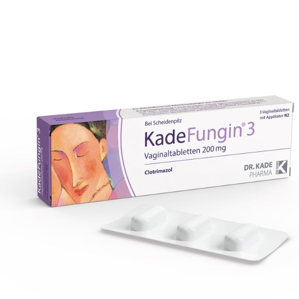 德国KADEFUNGIN 3 妇科用抗菌保湿调节PH凝胶套装 