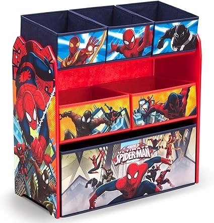 Delta Spider-Man 蜘蛛侠 儿童玩具收纳架