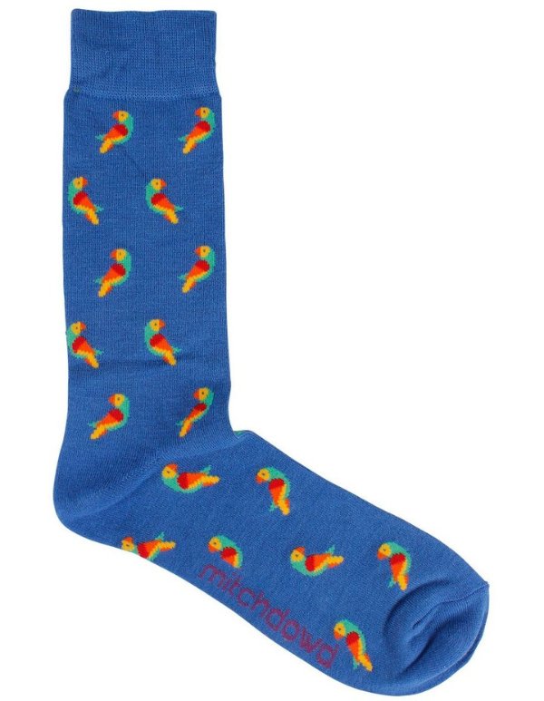 Parrots Bamboo Sock